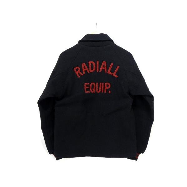 RADIALL ラディアル 14AW メルトン ジャケット スタジャン未使用 RAD