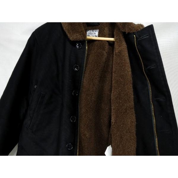 1st テンダーロイン T-9 JKT フライトジャケット TENDERLOIN テンダーロイン 09AW T-1 デッキジャケット 黒 36