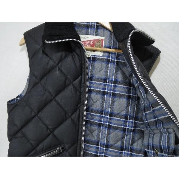 ADDICT CLOTHES アディクトクローズ オイルドコットン ダウンベスト 