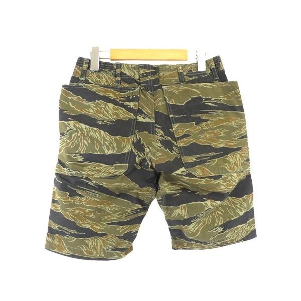 SASSAFRAS 良品 ササフラス FALL LEAF PANTS 1/2 S タイガーカモ