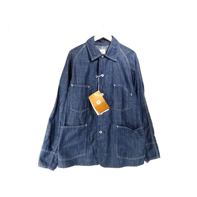 上質で快適 SHIPS × O'ALLS POST 未使用 10/14新入荷 ポスト 【中古】20008514 L ネイビー ワークジャケット エンジニアーズ デニム カバーオール jacket engneer's シップス - ジャケット 上質で快適 SHIPS × O'ALLS POST 未使用 10/14新入荷 ポスト 【中古】20008514 L ネイビー ワークジャケット エンジニアーズ デニム カバーオール jacket engneer's シップス - ジャケット