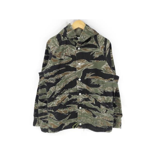 sassafras マウンテンパーカータイガーカモ