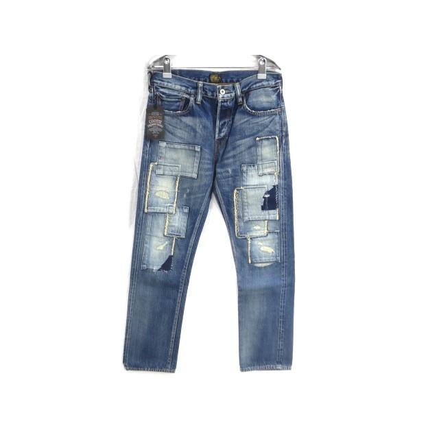 未使用 COOTIE クーティー 5 Pocket Repair Denim CTE-16S103 リペア 