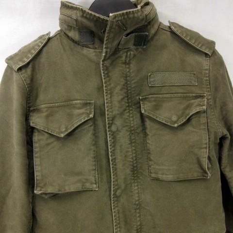 AKM エイケイエム ミリタリージャケット M-65 しぼれ COLD WEATHER 