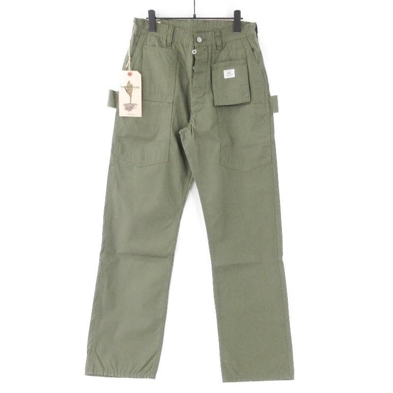 未使用 SASSAFRAS ササフラス Whole Pruner Pants SF-191453 ホール