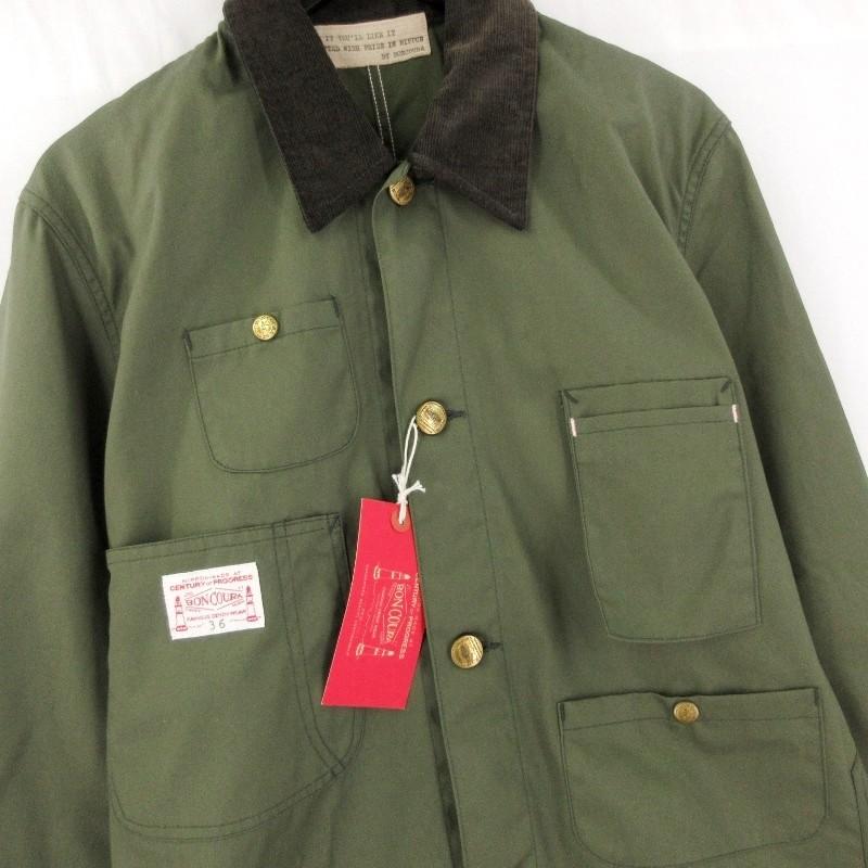 未使用 BONCOURA ボンクラ ショップコート ワックスコットン 未使用 BONCOURA ボンクラ ショップコート ワックスコットン