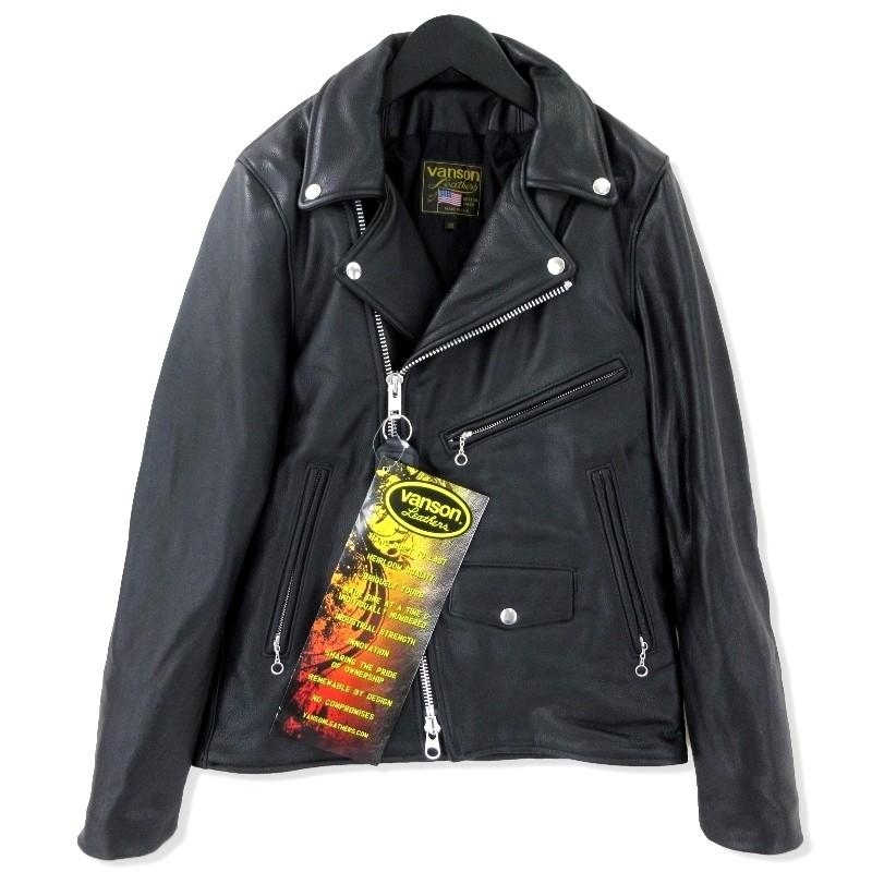 ジャケット・アウター VANSON C2-SLIM FITTED SOFT LEATHER 楽天市場】VANSON (バンソン) C2-SLIM FITTED SOFT COW LEATHER