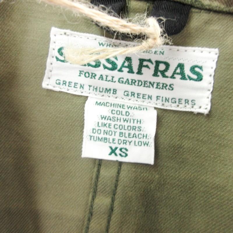 SASSAFRAS カバーオール オリーブグリーン S ジャケット 【公式通販】