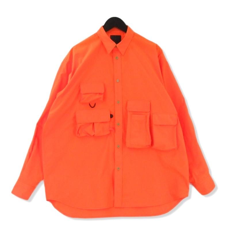 DAIWA PIER39 マルチポケットイージーシャツorange｜DAIWA PIER39