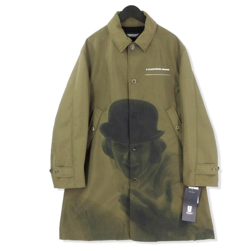 UNDERCOVER 未使用 アンダーカバー プリント レインコート UNDERCOVER 未使用 アンダーカバー プリント レインコート
