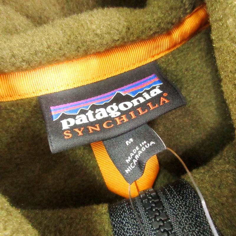 patagonia 未使用 Patagonia パタゴニア シンチラスナップT フーディ