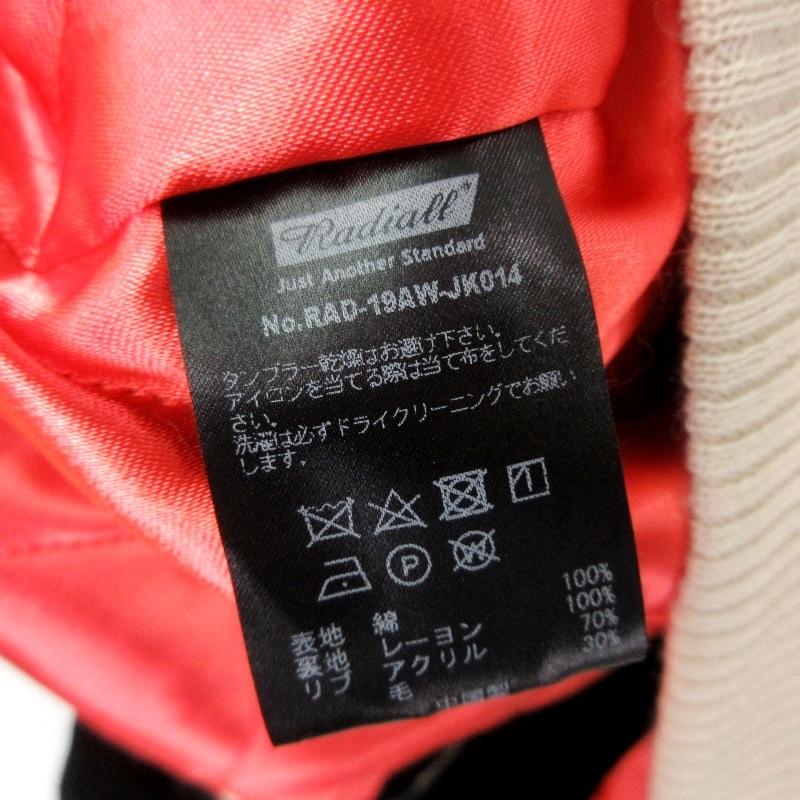 RADIALL ラディアル 19AW スーベニアジャケット SOUVENIR JACKET RADIALL ラディアル 19AW スーベニアジャケット SOUVENIR JACKET