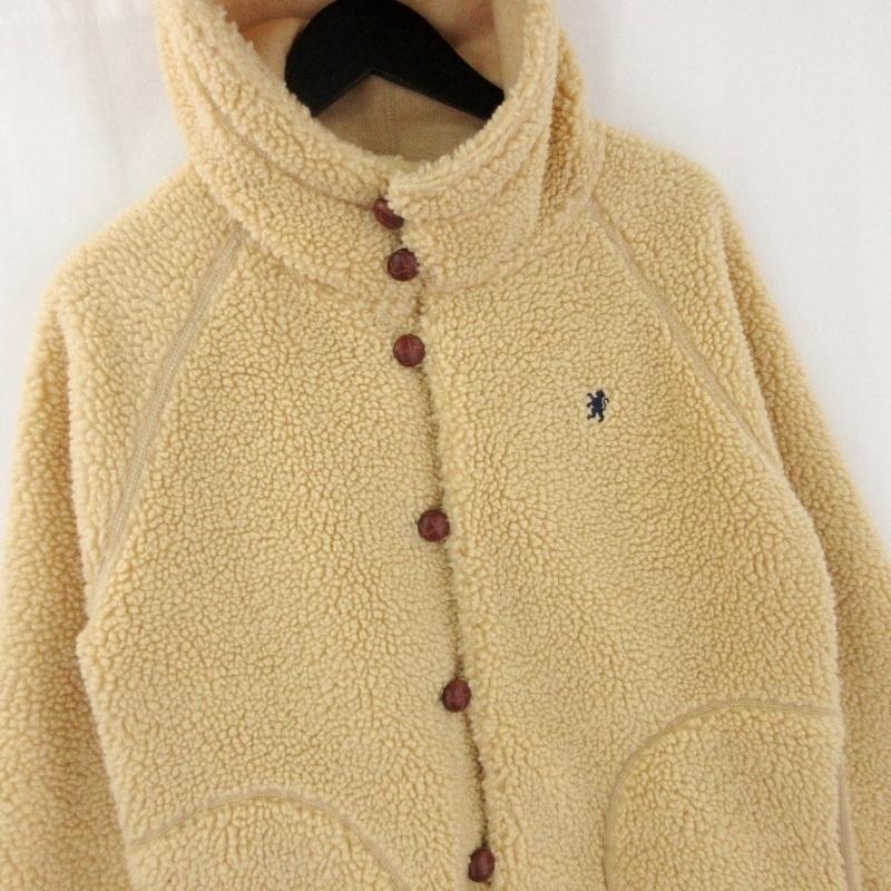 使い勝手の良い ジャケット 新入荷 Gymphlex ジムフレックス フリースパーカー 15a Hs 002 ボア ベージュ 14 メンズ 中古 Www Threeriversofs Com