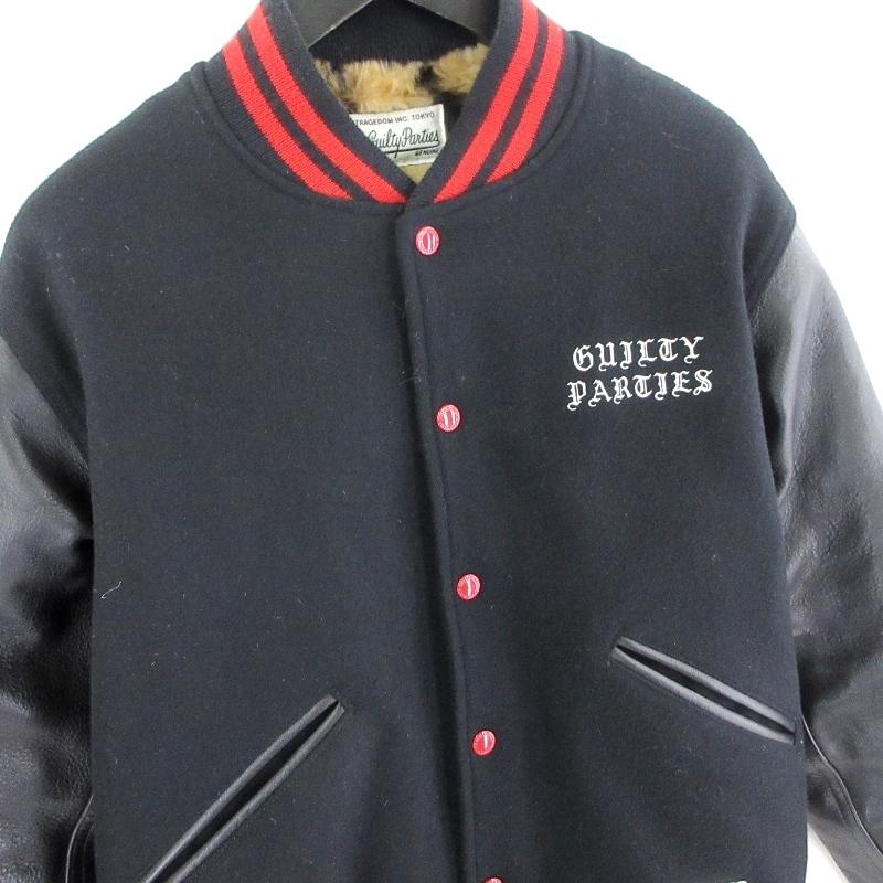 WACKO MARIA ワコマリア スタジャン VARSITY JACKET 18AW 袖 WACKO MARIA ワコマリア スタジャン VARSITY JACKET 18AW 袖