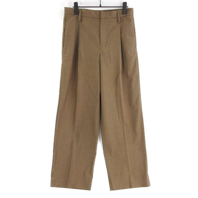 Adam Et Rope アダムエロペ スラックスパンツ Carreman キャリーマン ブラウン 茶 S メンズ 中古 クラシック 通販 Yahoo ショッピング