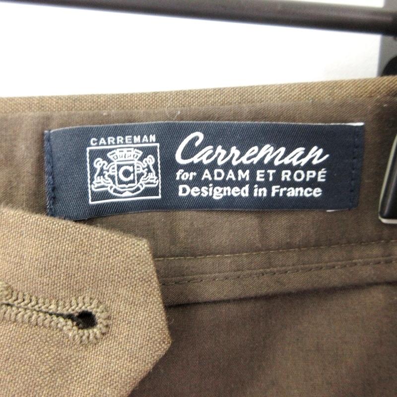 Adam Et Rope アダムエロペ スラックスパンツ Carreman キャリーマン ブラウン 茶 S メンズ 中古 クラシック 通販 Yahoo ショッピング