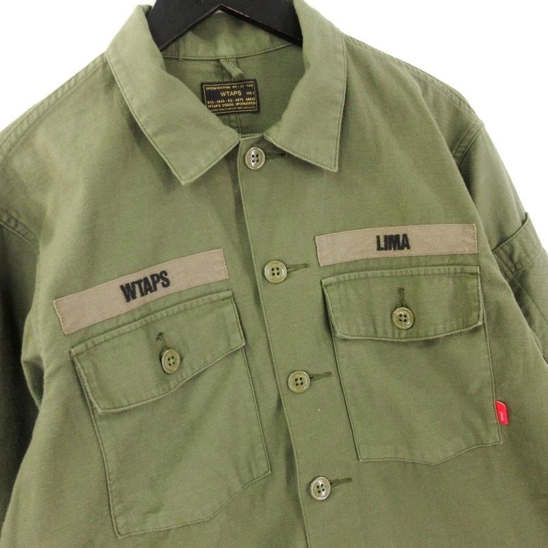 WTAPS ダブルタップス 長袖シャツ 171WVDT-SHM01 WTAPS ダブルタップス 長袖シャツ 171WVDT-SHM01
