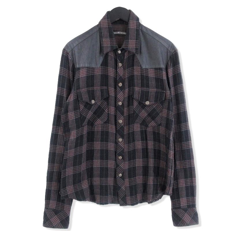 CHROME HEARTS Chrome Hearts クロムハーツ 長袖ウエスタンシャツ 