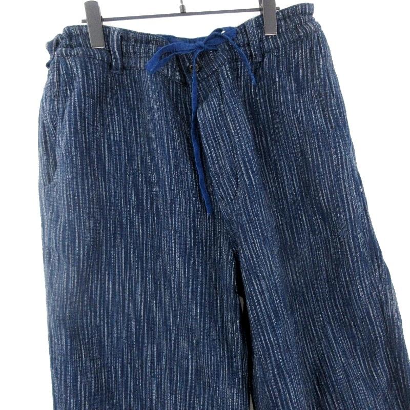 Porter Classic ポータークラシック KASURI WIDE PANTS 絣ワイド Porter Classic ポータークラシック KASURI WIDE PANTS 絣ワイド
