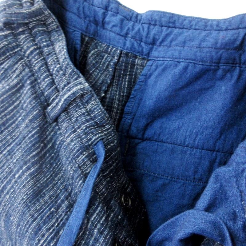 Porter Classic ポータークラシック KASURI WIDE PANTS 絣ワイド Porter Classic ポータークラシック KASURI WIDE PANTS 絣ワイド