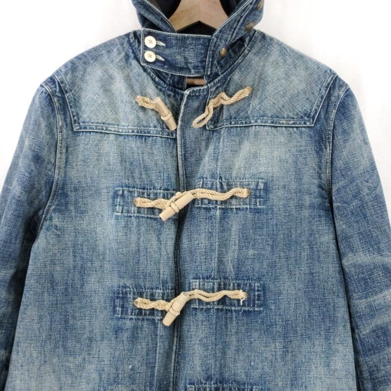 Ralph Lauren ラルフローレン デニム ダッフルコート 美中古 正規品 Ralph Lauren ラルフローレン デニム ダッフルコート 美中古 正規品