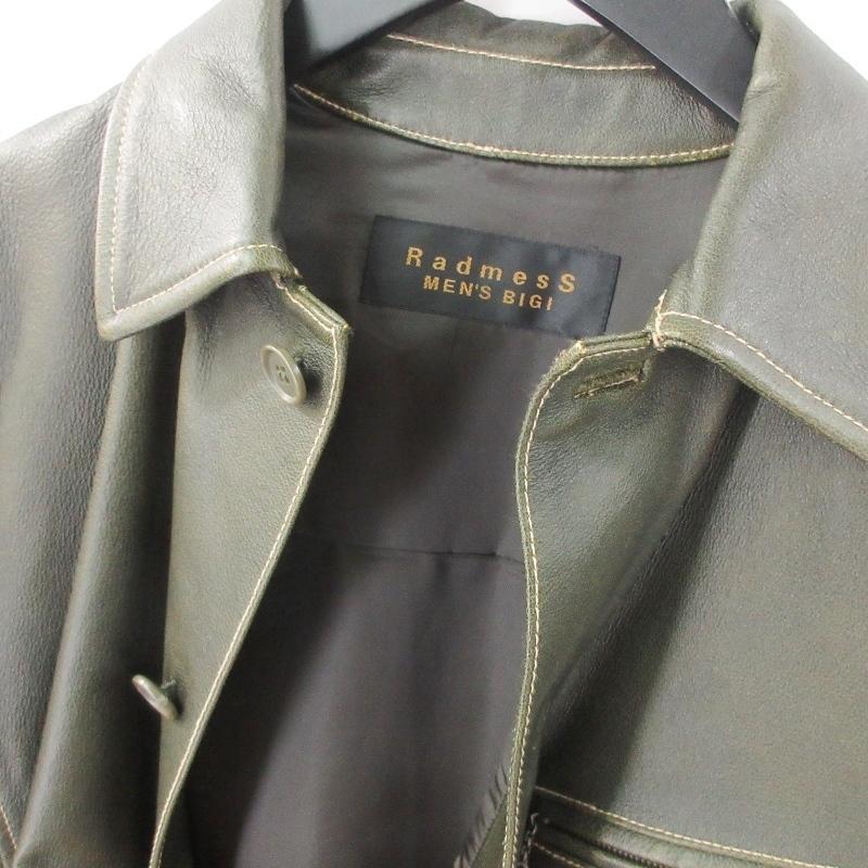 良品 RADMESS MEN'S BIGI ラッドメス メンズビギ レザー 良品 RADMESS MEN'S BIGI ラッドメス メンズビギ レザー