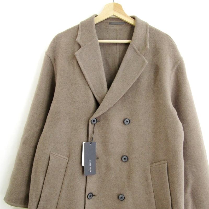 美品 UNITED TOKYO ユナイテッドトウキョウ チェスターコート リバー  