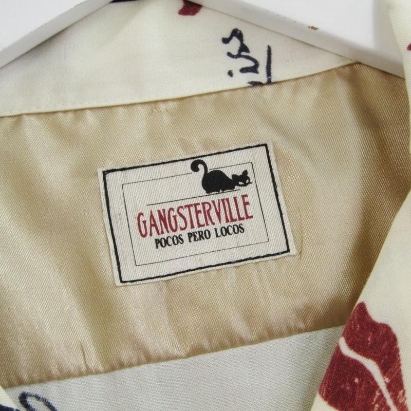 新品未使用　ギャングスタービル　CARMEN　長袖　M　RED 楽天市場】GANGSTERVILLE ギャングスタービル / 「CARMEN - S/S