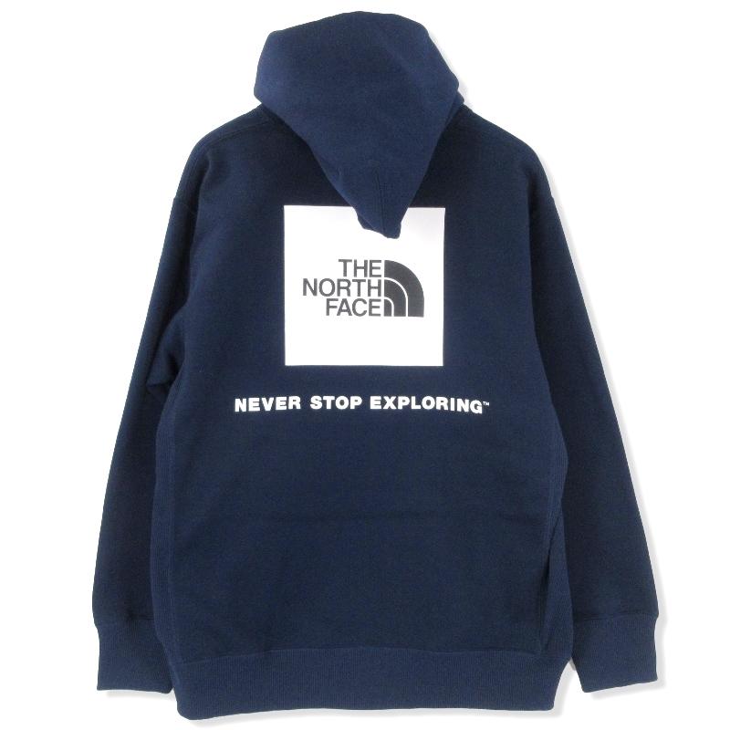 未使用 THE NORTH FACE ノースフェイス Back Square Logo Hoodie 