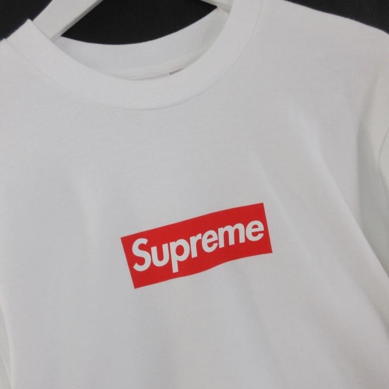 シュプリーム　Supreme Box Logo ロンT White M ホワイト シュプリーム ボックス ロゴ ロンT Supreme Box Logo L S Tee