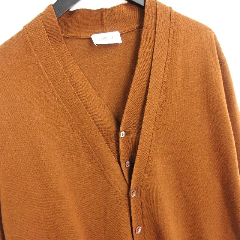 未使用 LEMAIRE ルメール KNITTED DOUBLE COLLAR CARDIGAN CD 未使用 LEMAIRE ルメール KNITTED DOUBLE COLLAR CARDIGAN CD