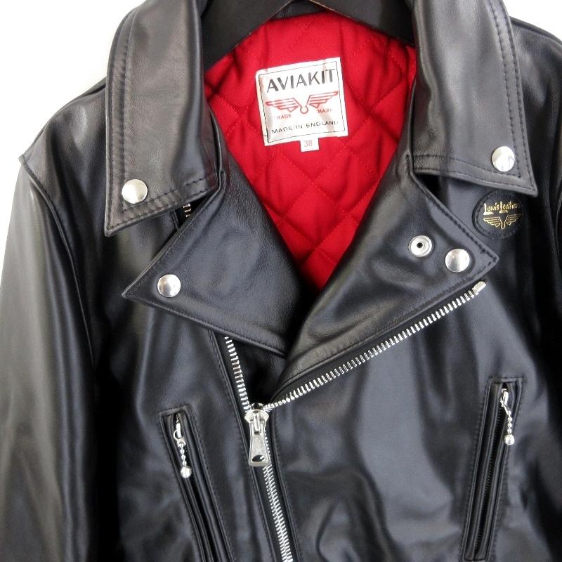 美品 Lewis Leathers ルイスレザー 391 ライトニング ダブルライダース 