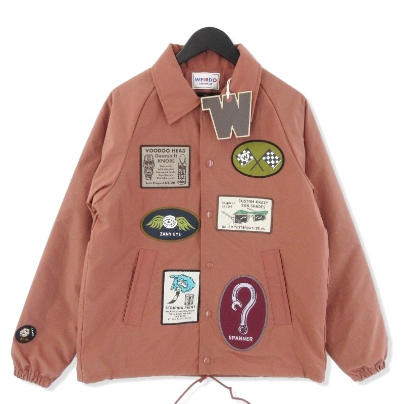 WEIRDO 未使用 ウィアード コーチジャケット WRD-21-AW-06 Mail Order 