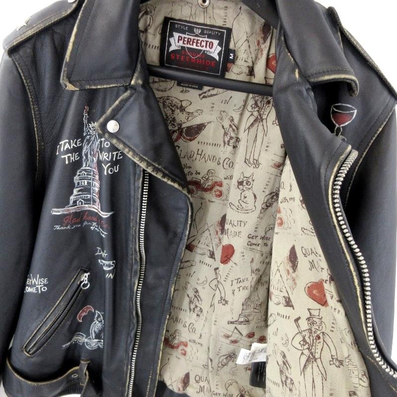 GLAD HAND 未使用 GLADHAND × SCHOTT グラッドハンド ショット GLAD HAND 未使用 GLADHAND × SCHOTT グラッドハンド ショット