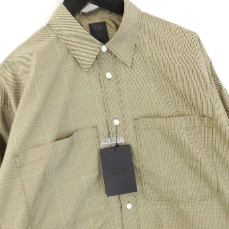 未使用 DAIWA PIER39 ダイワピア39 22SS Tech Work Shirts L/S Gun 