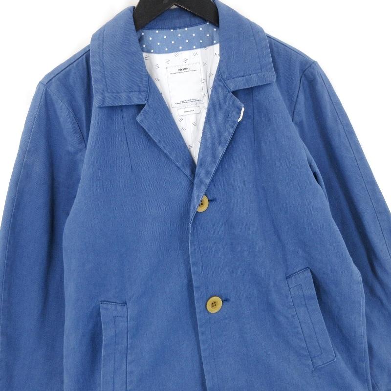visvim ビズビム ミースコート 0114105013012 ステンカラー コットン 
