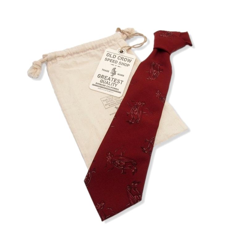 未使用 OLD CROW オールドクロウ ネクタイ OC-20-AW-G04 Crow