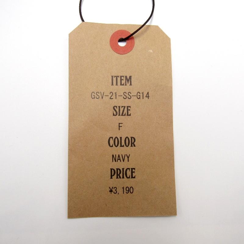 未使用 GANGSTERVILLE ギャングスタービル バンダナ GSV21SSG14 21SS DJANGO BANDANA ネイビー