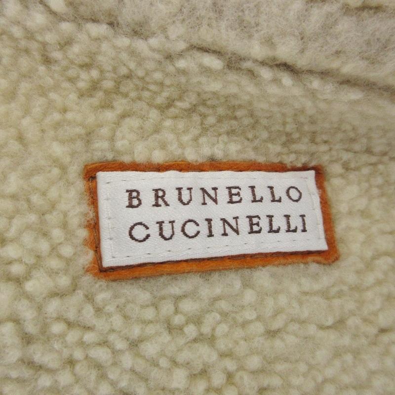 BRUNELLO CUCINELLI ブルネロクチネリ ムートンレザージャケット 