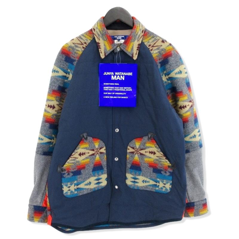 未使用 JUNYA WATANABE MAN × PENDLETON ジュンヤワタナベマン ペンドルトン 22AW シャツブルゾン WJ