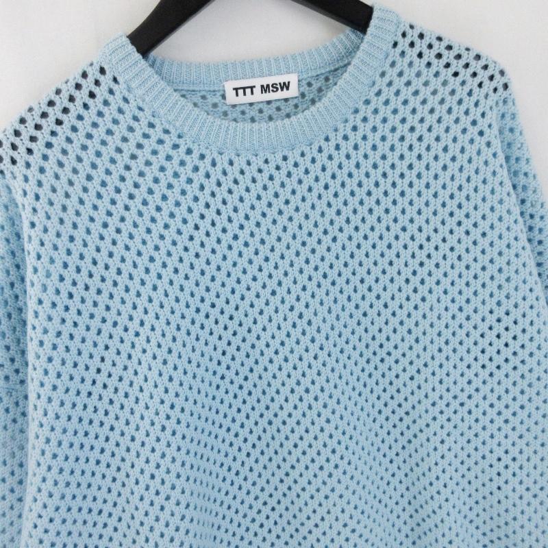 TTT MSW ティー 21AW プルオーバーニット TTT-2021AW-KT05 Wool TTT MSW ティー 21AW プルオーバーニット TTT-2021AW-KT05 Wool