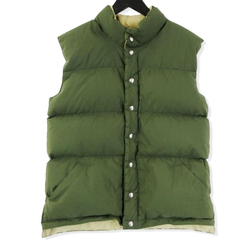 CRESCENT DOWN WORKS ダウンベスト L緑