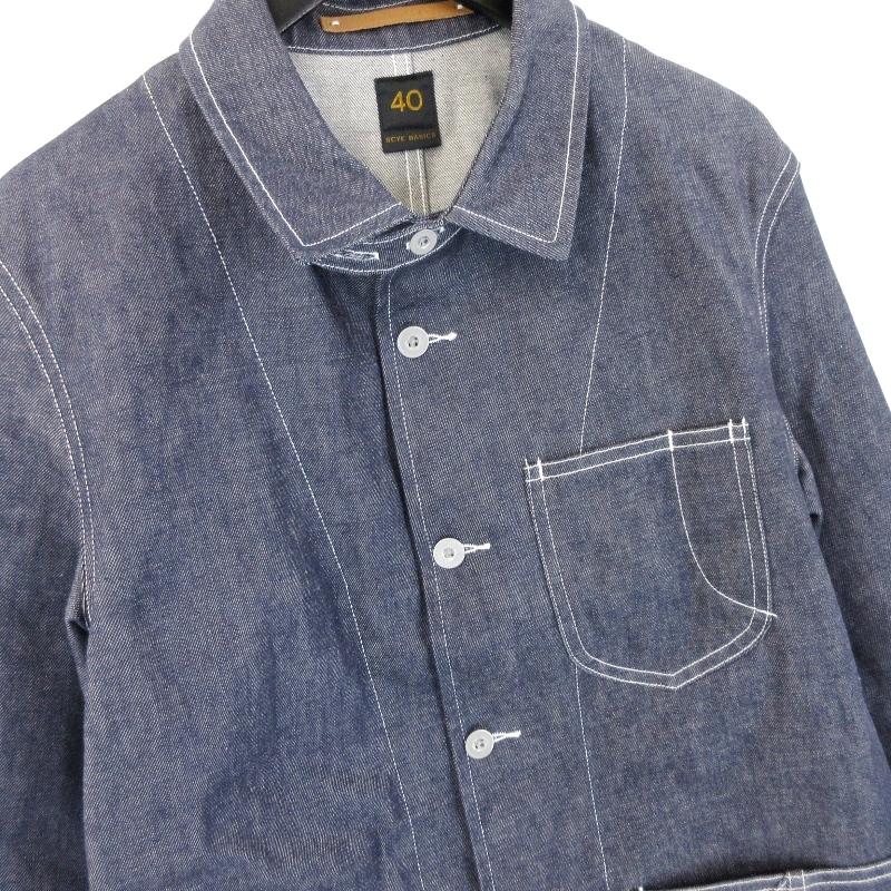 SCYE BASICS サイベーシックス デニム カバーオール 5122-61540 SCYE BASICS サイベーシックス デニム カバーオール 5122-61540