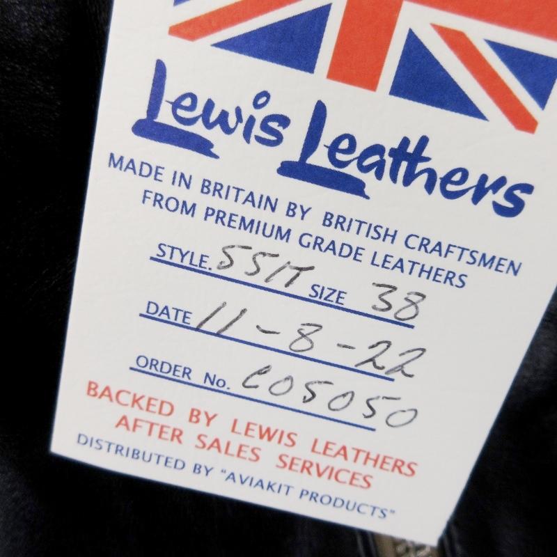 Lewis Leathers 未使用 ルイスレザー 551T ドミネーター タイト Lewis Leathers 未使用 ルイスレザー 551T ドミネーター タイト