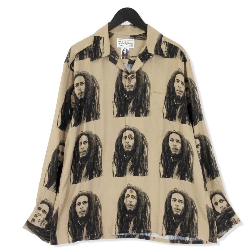 美品 WACKO MARIA × BOB MARLEY ワコマリア 22AW HAWAIIAN SHIRT L/S  
