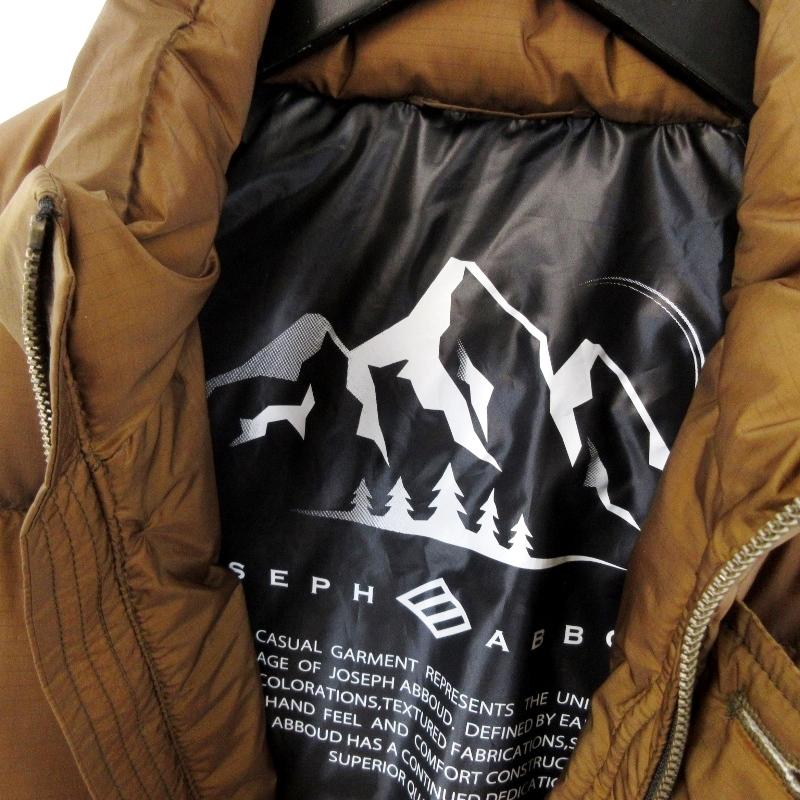 未使用 JOSEPH ABBOUD ジョセフ アブード 撥水 NYリップ ダウン 