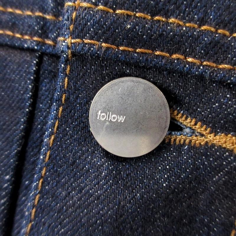BRILLA per il gusto × FOLLOW フォロー デニムジャケット F-B BRILLA per il gusto × FOLLOW フォロー デニムジャケット F-B