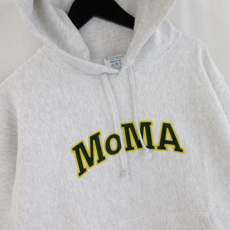 未使用 Champion チャンピオン マモ プルオーバーパーカー MoMA 