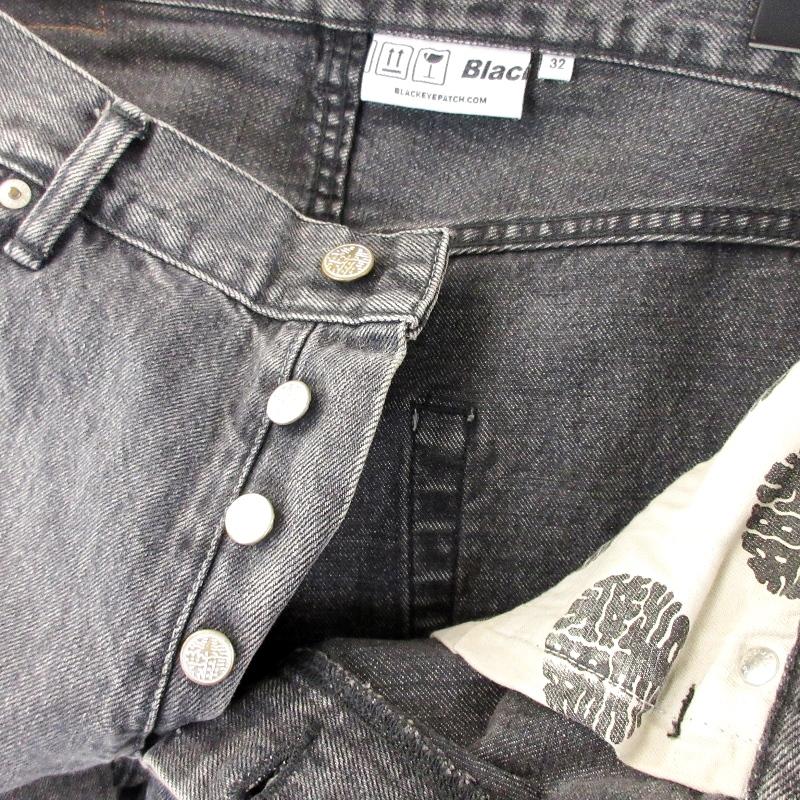 未使用 BlackEyePatch ブラックアイパッチ 21AW デニムパンツ 未使用 BlackEyePatch ブラックアイパッチ 21AW デニムパンツ