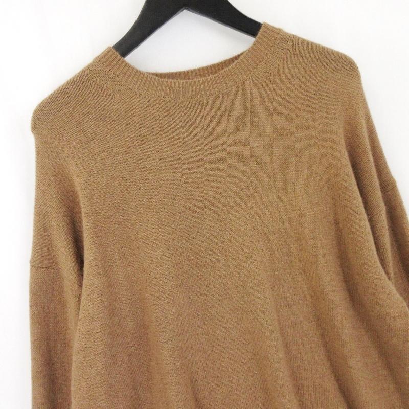 AURALEE オーラリー クルーネックニット A7AP01BR BABY CAMEL KNIT 
